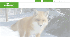 Desktop Screenshot of bioparc.ca
